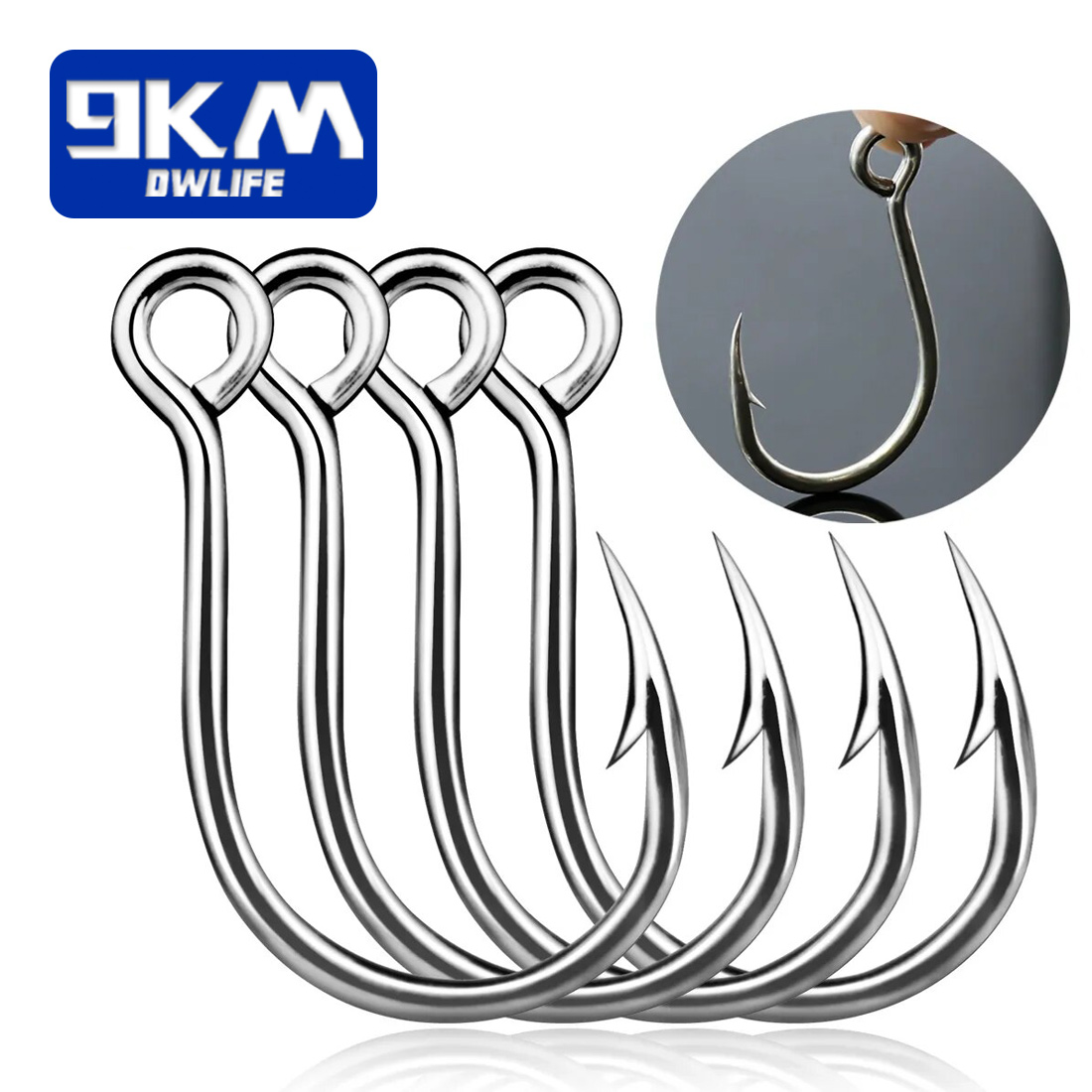 Fishing Hook Assortment - ตะขอตกปลา 9KM 25 ชิ้น Jig Hook