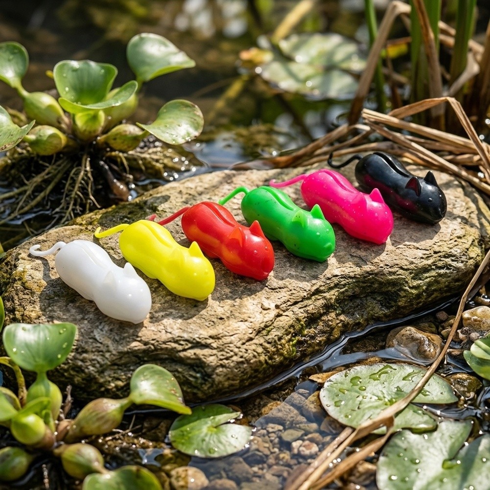 เหยื่อล่อปลาช่อนแบบลอยน้ำ 6 ชิ - Fishing Hook Weedless บทวิจารณ์และราคา