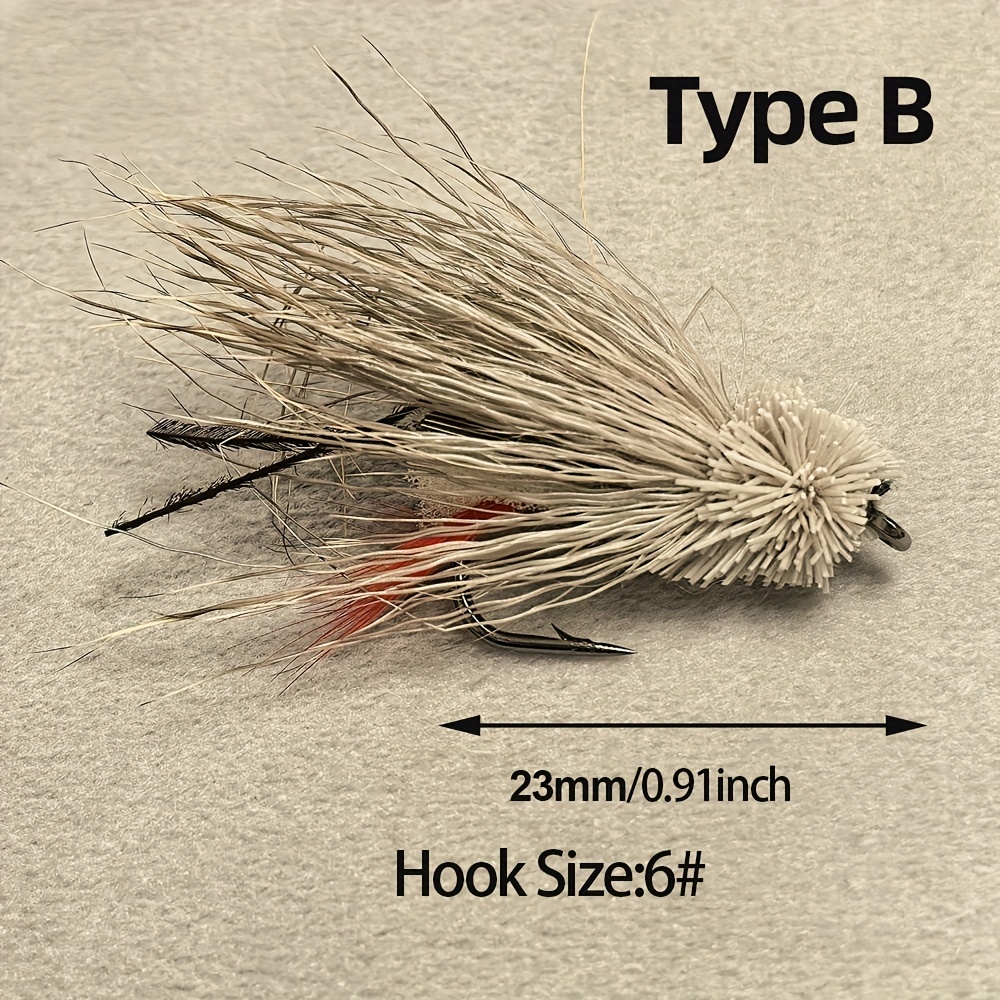 เหยื่อตกปลาแบบลอยน้ำ 5/6 ชิ้น  - Fishing Hook Size บทวิจารณ์และราคา