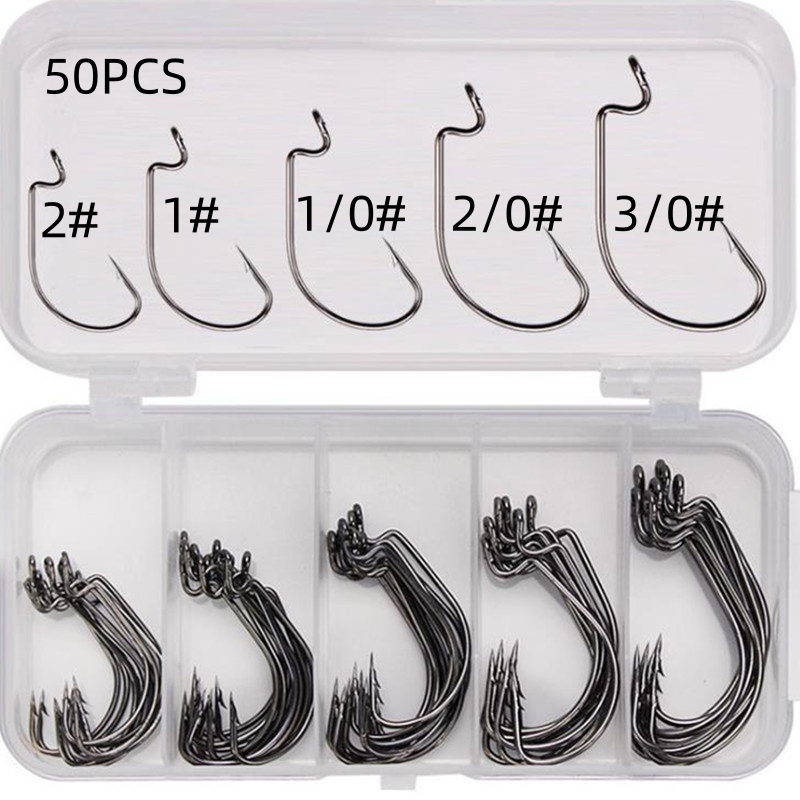 เบ็ดตกปลาเหล็กกล้าคาร์บอนสูง 5 - Fishing Hook Box บทวิจารณ์และราคา
