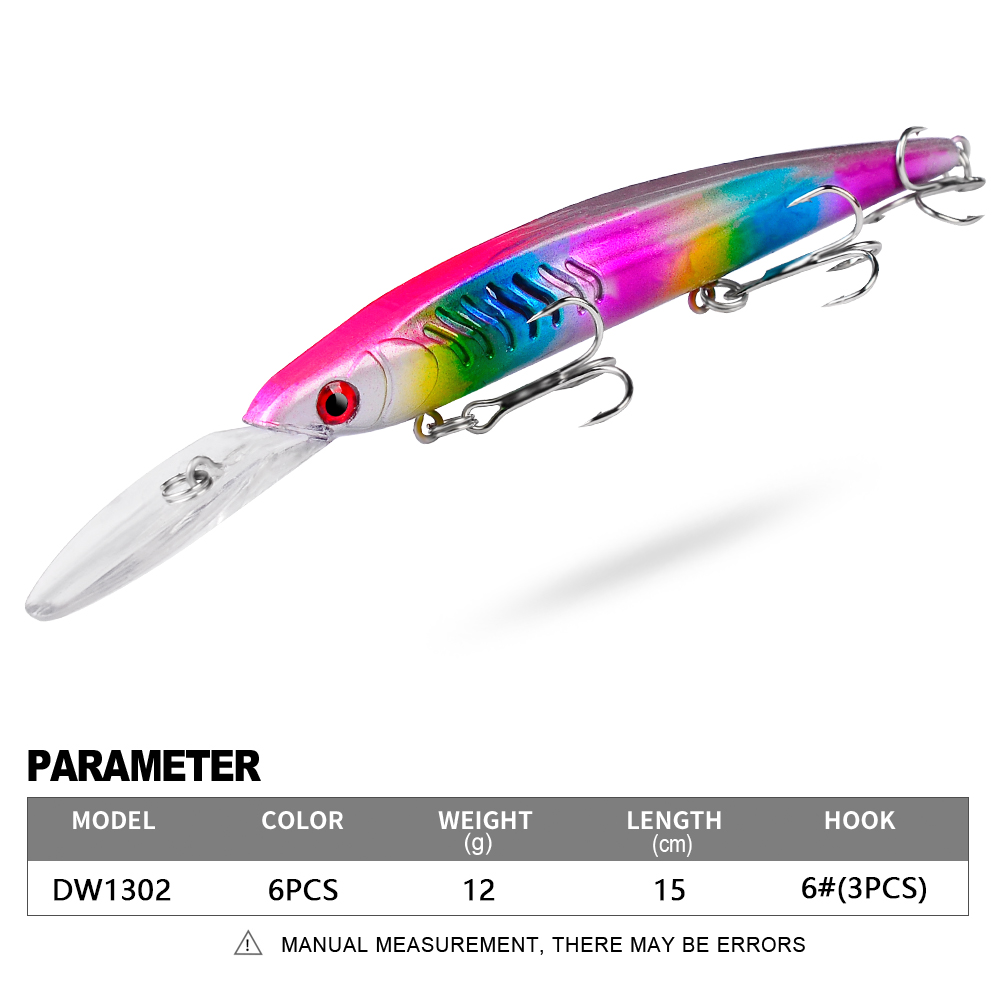 PROBEROS 15 ซม. 12 กรัม เหยื่อ - Fishing Hook Size บทวิจารณ์และราคา
