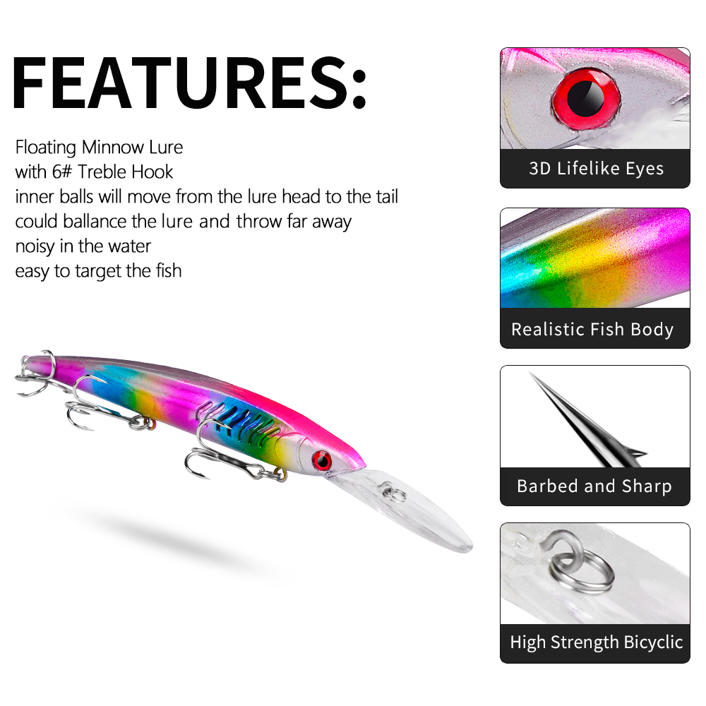 PROBEROS 15 ซม. 12 กรัม เหยื่อ - Fishing Hook Size บทวิจารณ์และราคา